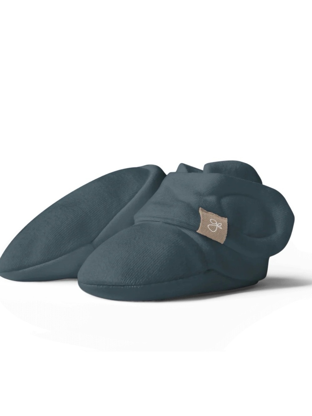 Goumi Stay on Boots Organic Cotton Bamboo Midnight Blue Preemie Newborn
